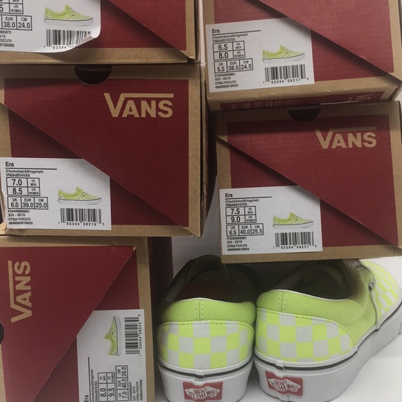 COPY - VANS ERA CHECKERBOARD shrpgrtrwht  men’s - Picture 8 of 16